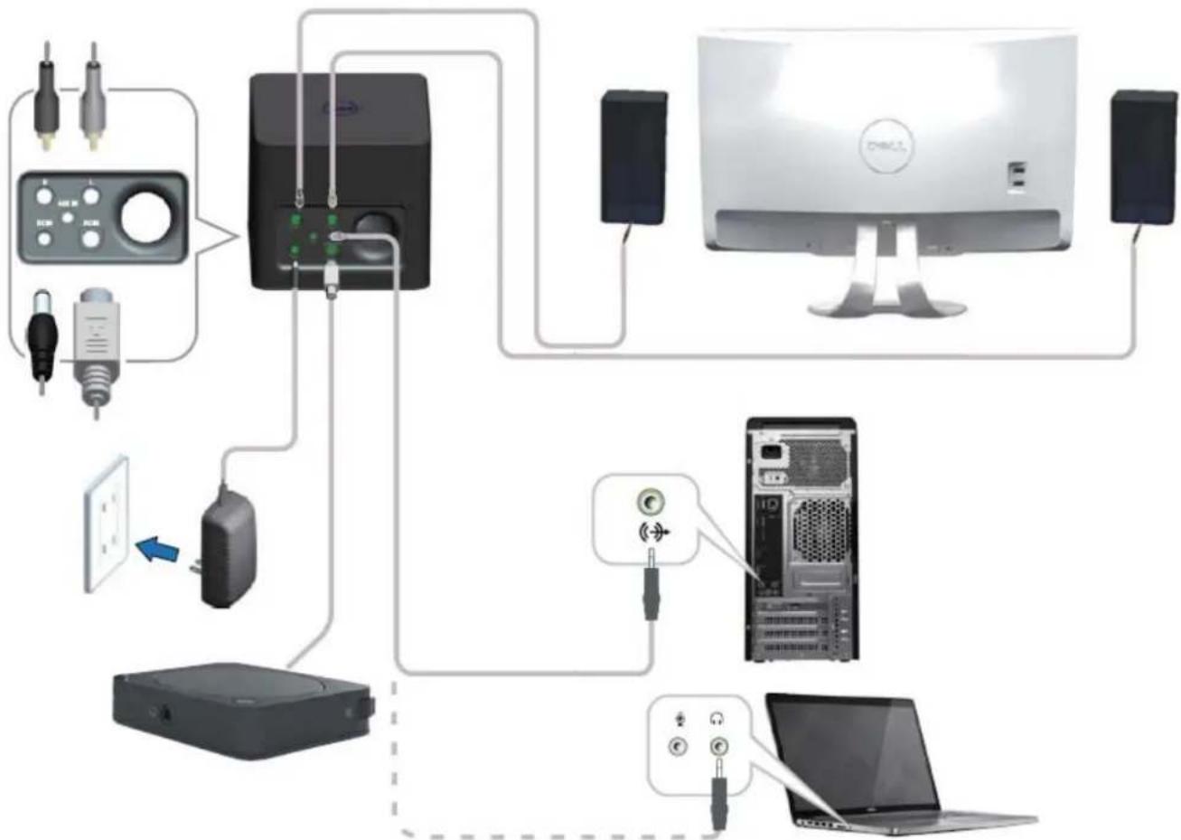 DELL AC411 - Dell Bluetooth-Lautsprecher aufstellen - 1