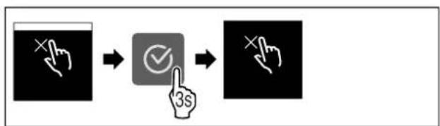 LIEBHERR SRsdh 5220 - Activating the input lock - 4