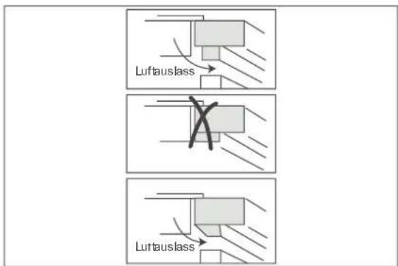 Luftauslass Lurtauslass