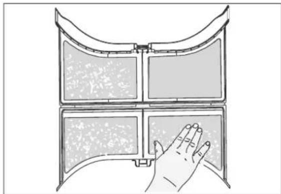 Hanseatic HKT8BGT2 - Cleaning the lint filter - 3