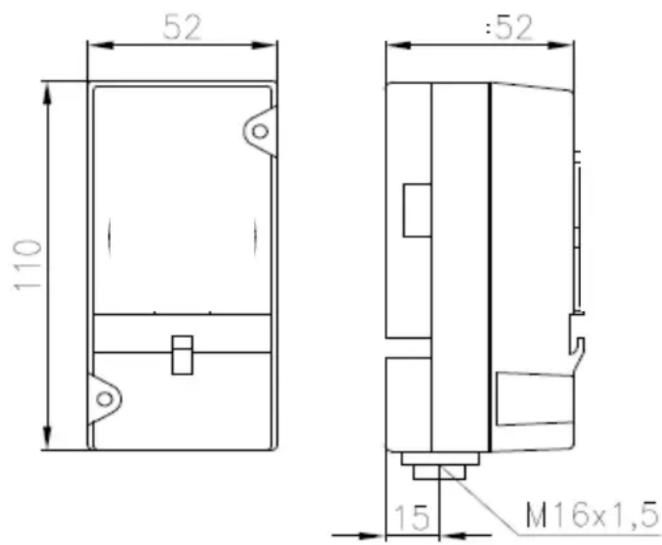 52 110 :52 15 M16x1,5