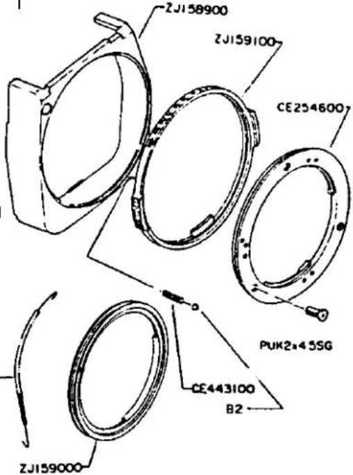 OLYMPUS OM G - Dismounting of Shutter Unit - 32