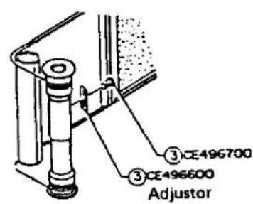 ③CE496700 ③CE496600 Adjustor