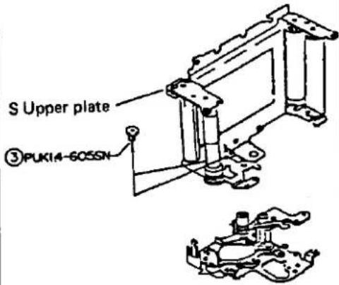 OLYMPUS OM G - Dismounting of Shutter Unit - 16