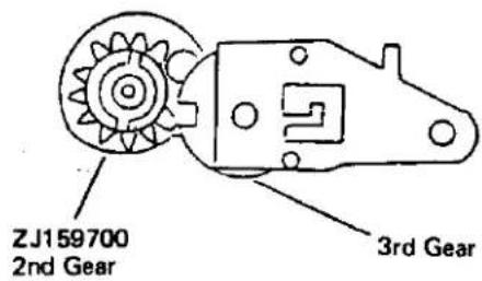 ZJ159700 2nd Gear 3rd Gear