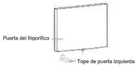 Puerta del frigorífico Tope de puerta izquierda