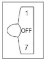 Jocel JF211 - Temperature selection - 1