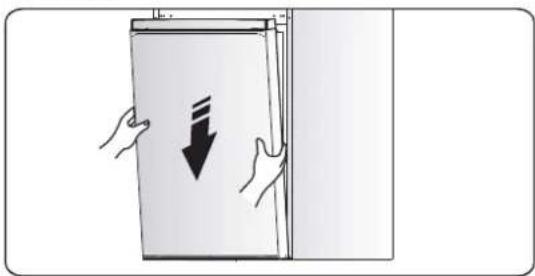 CORBERO CCHS18060W - Reversing the door - 19