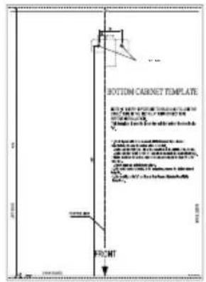 BOTTOM CABINET TEMPLATE FRONT