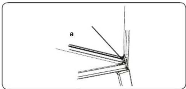 ASPES AHM6700DX - Extracción de la puerta del horno - 2