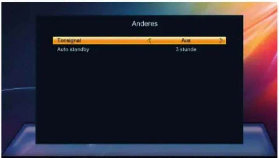 Anderes Tonsignal Aus Auto standby 3 stunde