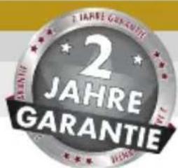 2 JAHRE GARANTIE GARANTIE