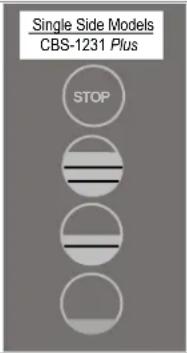 Fetco CBS-1231 - The A menus [A1-3 or A1-6] correspond to batch buttons [3 or 6] on the touch panel - 6