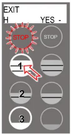 EXIT H YES - STOP 1 2 3