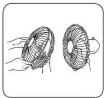 SPT SF-16W81 - GRILL & FAN BLADE ASSEMBLY - 3