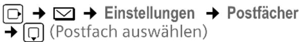 GIGASET S680 - Namen eines Postfachs ändern - 1