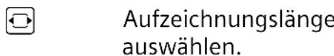GIGASET S680 - Aufzeichnungslänge festlegen - 2