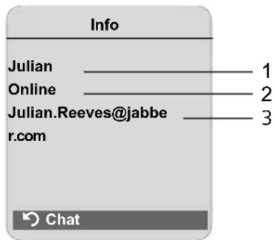 Info Julian _________ 1 Online _________ 2 Julian.Reeves@jabbe _________ 3 r.com Chat