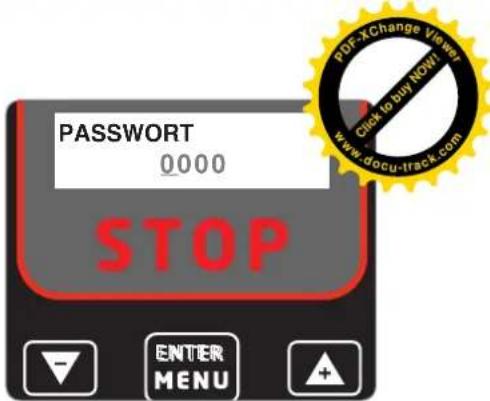PASSWORD 0000 STOP ENTER MENU PDF-XChange Viewer Click to buy NOW! www.docu-track.com