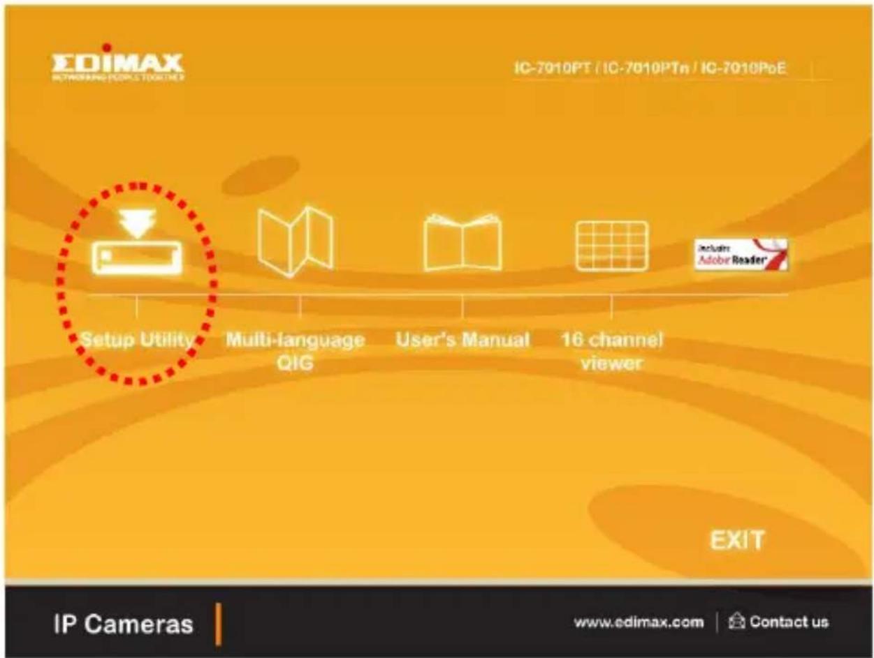 Edimax IC-7010PT - Softwareinstallation - 1