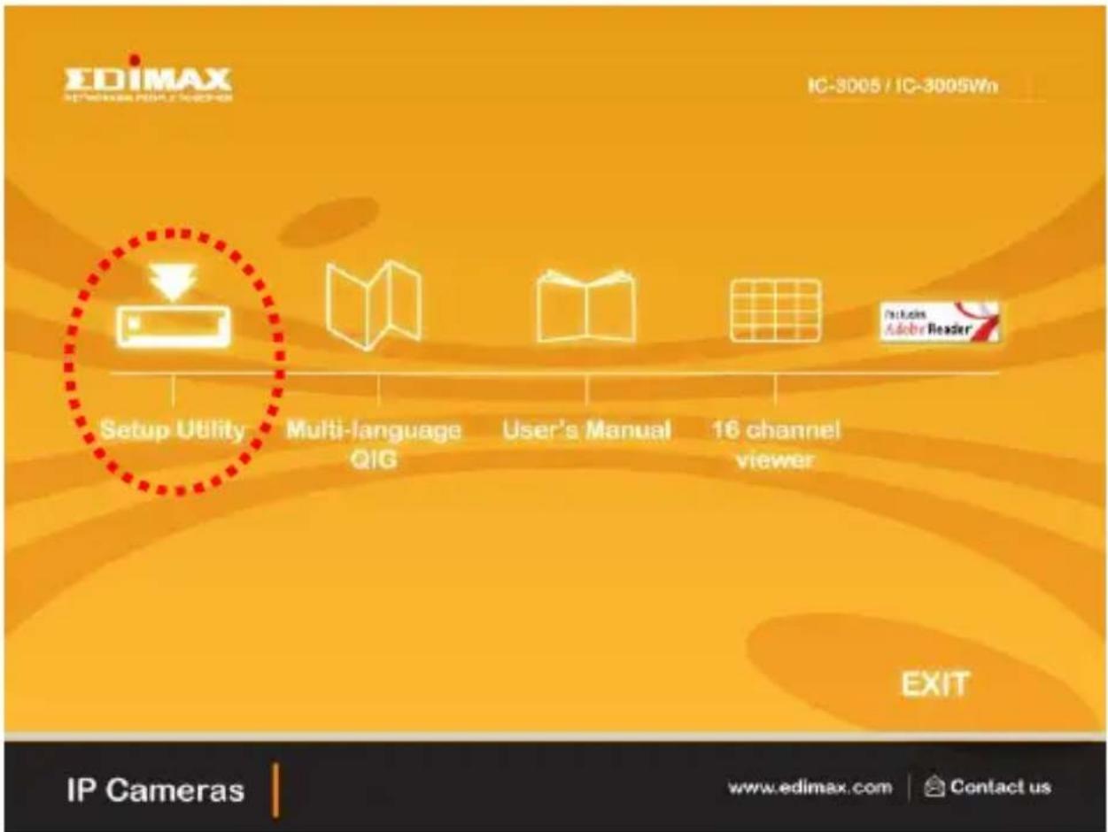 Edimax IC-3005 - Softwareinstallation - 1