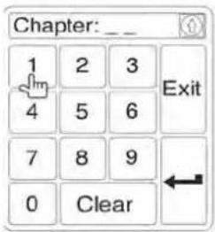 Chapter: _ 1 2 3 4 5 6 7 8 9 0 Clear Exit
