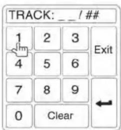 TRACK: __/## 1 2 3 4 5 6 7 8 9 0 Clear Exit
