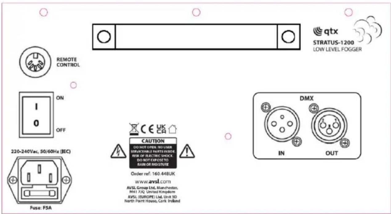 REMOTE CONTROL ON OFF 220-240Vac, 50/60Hz (IEC) Fuse: FSA CAUTION DO NOT OPEN. NO USER SERVICEABLE PARTS INSIDE. RISK OF ELECTRIC SHOCK. DO NOT EXPOSE TO RAIN OR MOISTURE Order ref: 160.448UK WWW.avsl.com AVSL Group Ltd, Manchester, M41 7JQ United Kingdom AVSL (EUROPE) Ltd, Unit 3D North Point House…