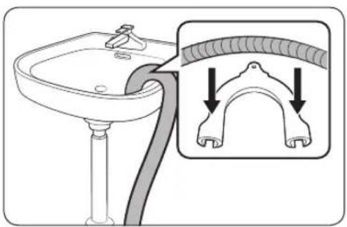 Equator EW826ED852 - CONNECTING THE DRAIN HOSE - 1