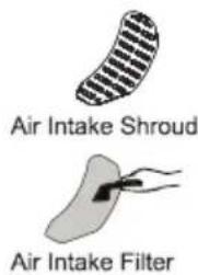 Air Intake Shroud Air Intake Filter