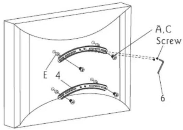 A,C Screw 6 E 4