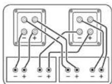 CANTON Reference 2 K - Bi-wiring/bi-amping-terminal - 2