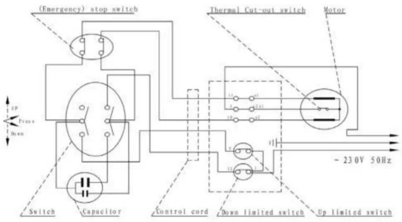 Holzmann ESZ500D - SCHALTPLAN / WIRING DIAGRAM - 1