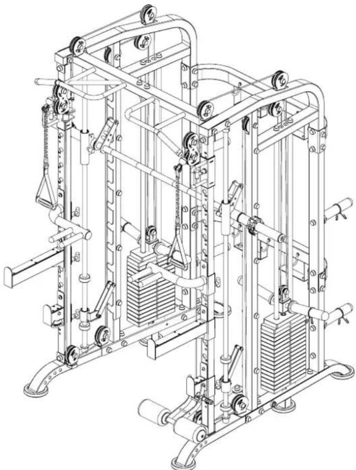 TAURUS Universal Smith Machine - VORSICHT - 1