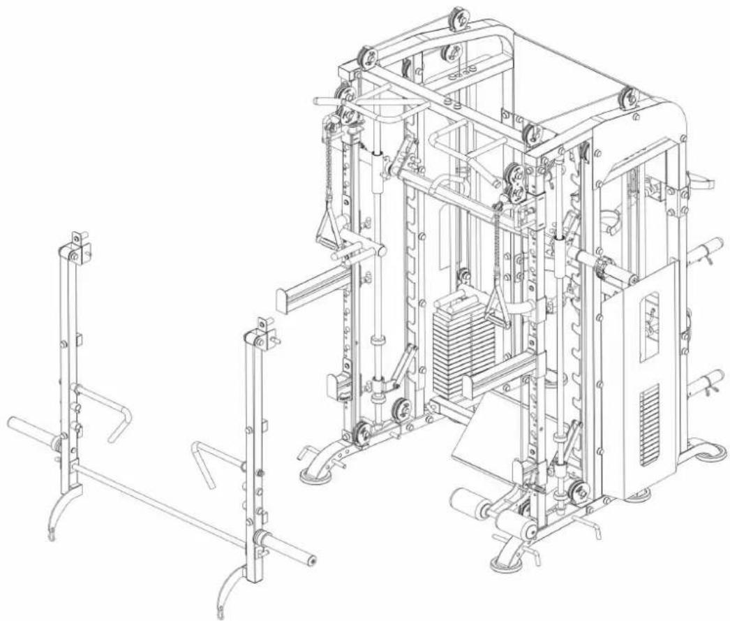 TAURUS Universal Smith Machine - VORSICHT - 1