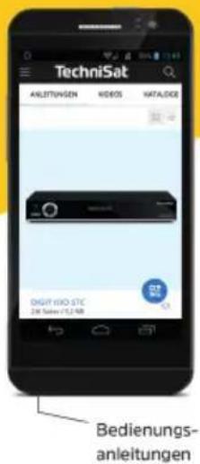 TechniSat ANLEITUNGEN VIDEOS NATALDO DIGY 100-STC 245 New:15,2 MB Bedienungs- anleitungen