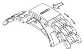 SEIKO 8A50 - How to use an easy adjust type clasp - 2