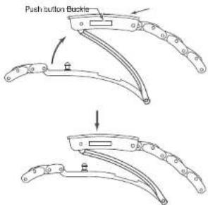 Push button Buckle