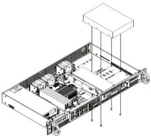 Supermicro SuperServer 5019A-FTN4 - Installing 3.5" Hard Drives - 1
