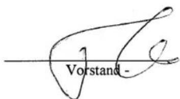 Vorstand -