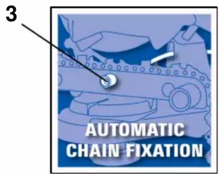 3 AUTOMATIC CHAIN FIXATION
