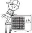HAIER Inverter Expert-18K - Cautions - 12
