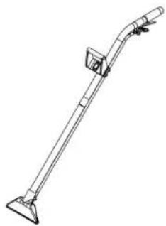 Line drawing of a handheld device with a curved handle and lever (no text or symbols)