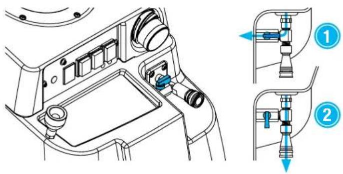 Technical diagram of a car intake system with labeled components and directional arrows indicating flow or movement.