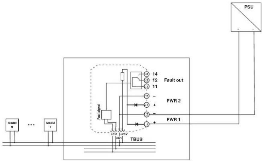 Phoenix Contact MINI MCR-2-RTD-UI - Einspeisung über eine Einspeiseklemme MACX MCR-PTB... - 1