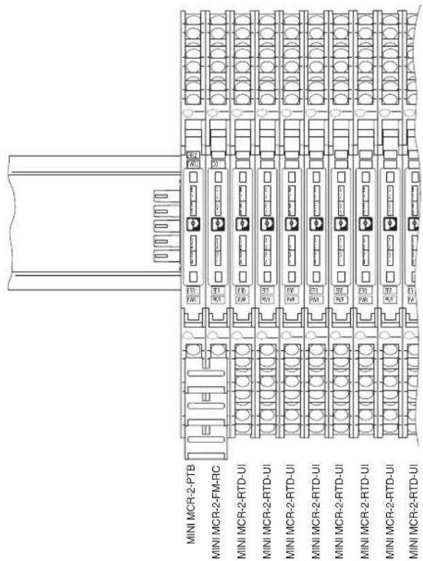 Phoenix Contact MINI MCR-2-RTD-UI - Überwachung der Versorgungsspannung über Fault-Monitoring-Module MINI MCR-2-FM-RC-... - 1