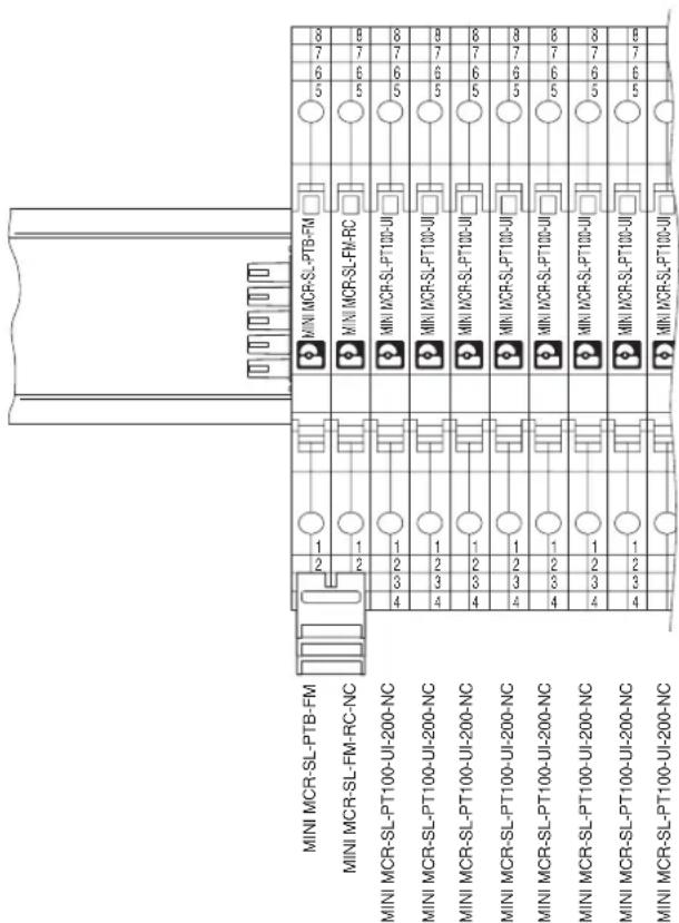 Phoenix Contact MINI MCR-2-RTD-UI - Überwachung der Versorgungsspannung über Fault-Monitoring-Module MINI MCR-SL-FM-RC... - 1