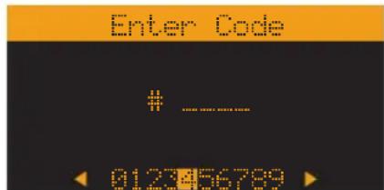 Enter Code ...... 0123456789