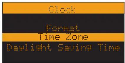 Clock Format Time Zone Daylight Saving Time