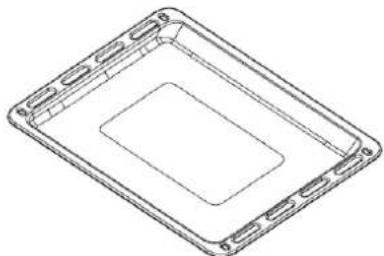 Jocel JFE014665 - OVEN TRAY - 1